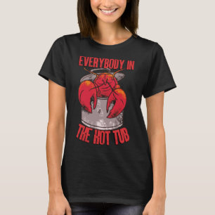 Alla i Hetten Tub Lundny Kräftor Boil Seafo T Shirt