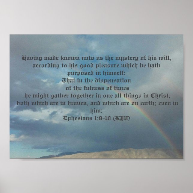 Alla i Kristus Poster (Framsidan)