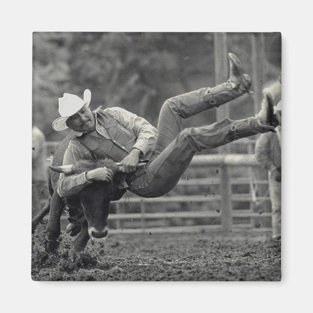 Alla indianska rodeo i Tygh Valley, Oregon. Clint Magnet (Framsidan)