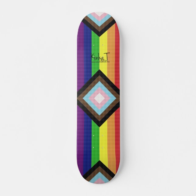 Alla inkluderande mini skateboard bräda 18,5 cm (Framsida)