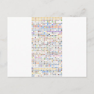 Alla iPhone/iOS-emojier Vykort