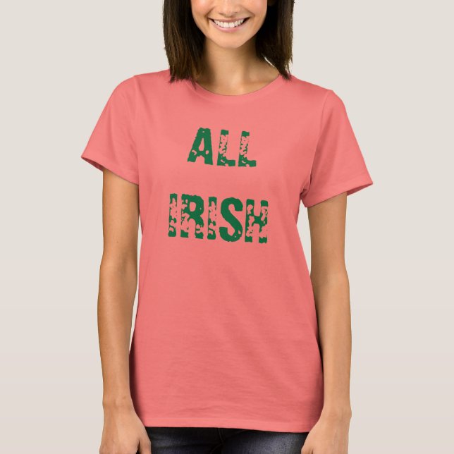 ALLA IRISH - t-shirt (Framsida)