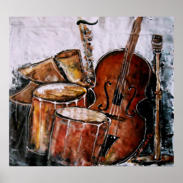 ALLA JAZZ POSTER (Framsidan)