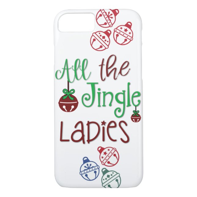 Alla jingeldamer iPhone-fodral Case-Mate iPhone Skal (Baksida)