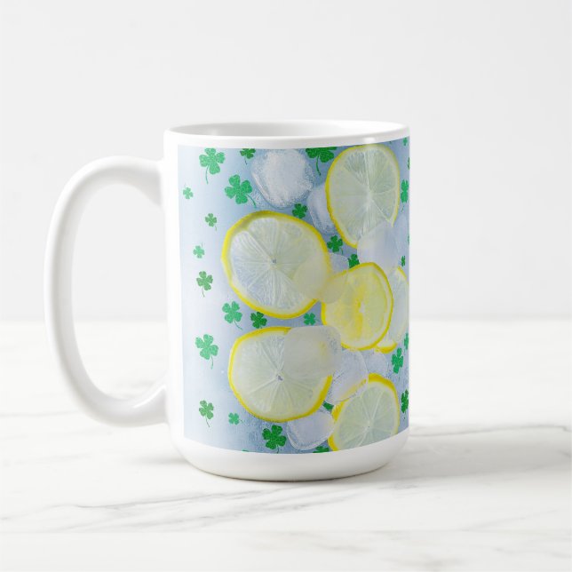 Alla Joy Lemon 17-dagars Isig Saint March Patricks Kaffemugg (Vänster)