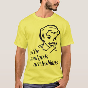Alla kalla flickor är lesbiskar tee shirt
