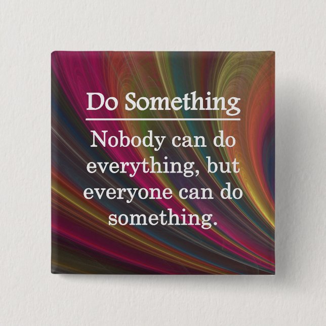 Alla kan göra något knapp (Framsida)