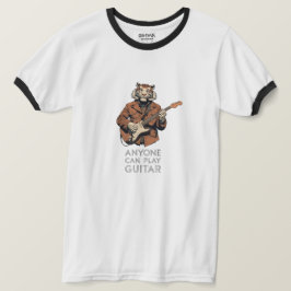 alla kan spela gitarr T-shirt