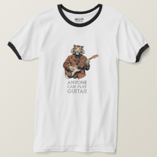 alla kan spela gitarr T-shirt