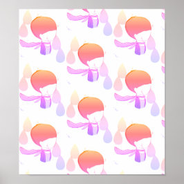 Alla känner - Gråter i Regnbåge Poster