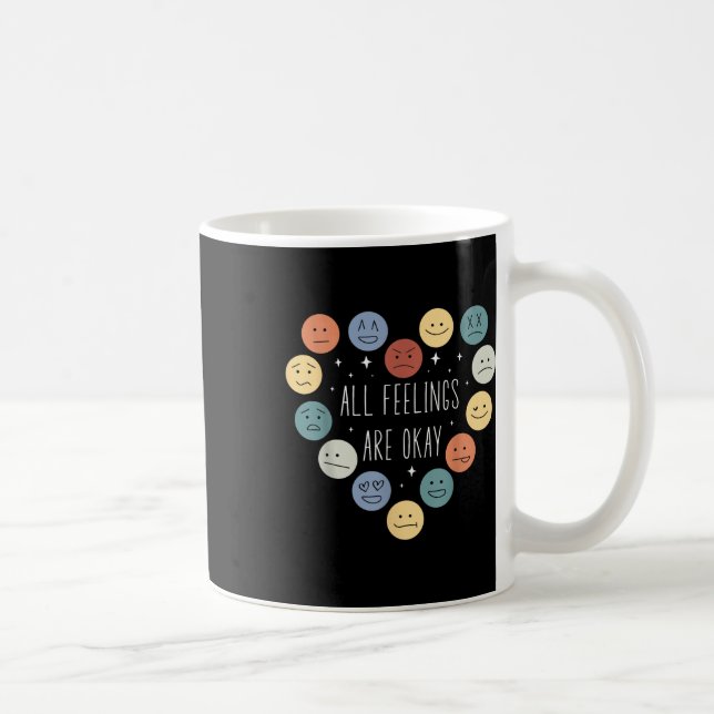 Alla känslor är okej, Mental Health Awareness Mont Kaffemugg (Höger)