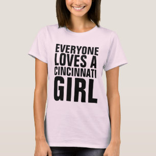 ALLA KÄRLEK A CINCINNATI GIRL T-Shirts