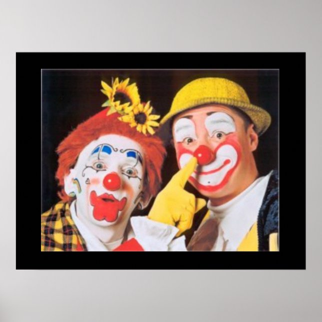 Alla Kärlek A Clown Poster (Framsidan)