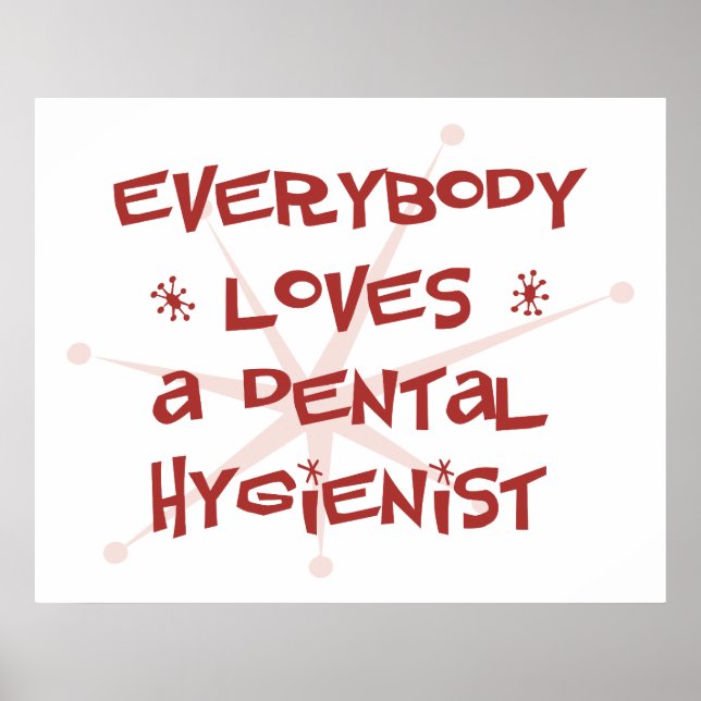 Alla Kärlek A Dental Hygienist Poster (Framsidan)