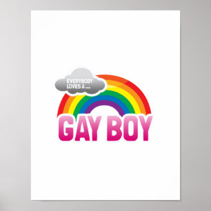 ALLA KÄRLEK A GAY BOY POSTER