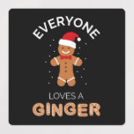 Alla Kärlek A Ginger I Klistermärke<br><div class="desc">Juldesign,  perfekt för alla som har jultid,  Helgdagar och kakor för bröd! "Alla kärlek en ingefära" med en illustration av en pepparkaksgubbe. Öka stil och rymden med den här konsten! Underbar gåva till familjemedlemmar,  vänner som bakar kärlek Julafton och barn som gingerbakkakor från kärlek.</div>