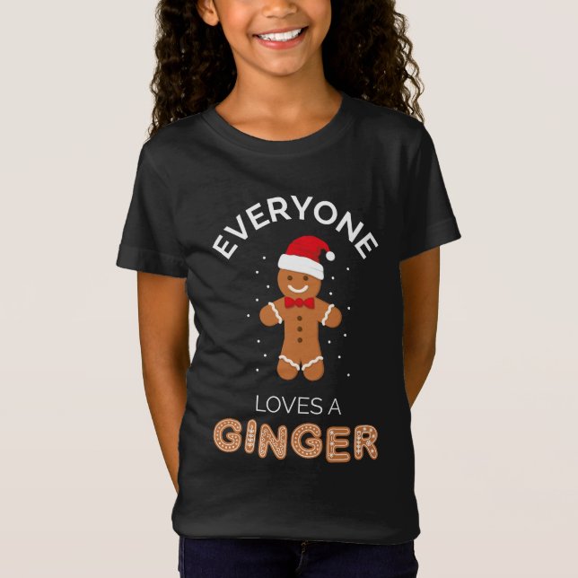 Alla Kärlek A Ginger I T Shirt (Framsida)