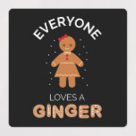 Alla Kärlek A Ginger III Klistermärke<br><div class="desc">Juldesign,  perfekt för alla som har jultid,  Helgdagar och kakor för bröd! "Alla kärlek en ingefära" har en illustration av en gingerbrödkvinna. Öka stil och rymden med den här konsten! Underbar gåva till familjemedlemmar,  vänner som bakar kärlek Julafton och barn som gingerbakkakor från kärlek.</div>