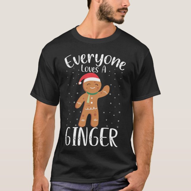 Alla Kärlek A Ginger T Shirt (Framsida)