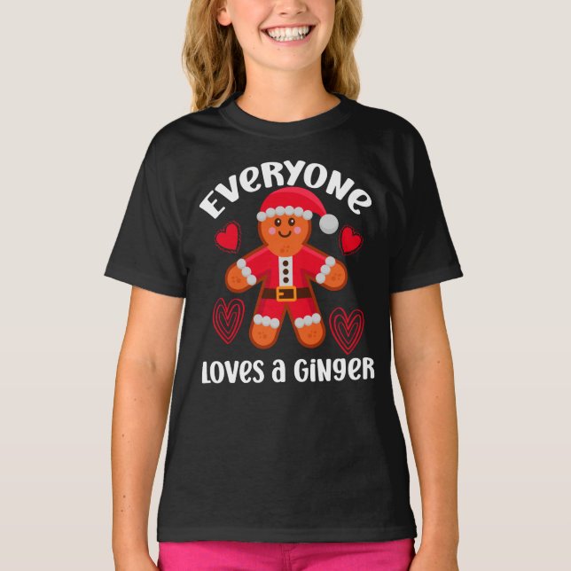 Alla Kärlek a Ginger T Shirt (Framsida)