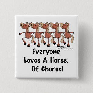 Alla Kärlek a Horse of Chorus Knapp