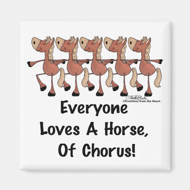 Alla Kärlek a Horse of Chorus Magnet (Framsidan)