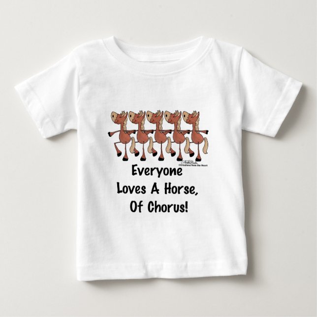 Alla Kärlek a Horse of Chorus T Shirt (Framsida)
