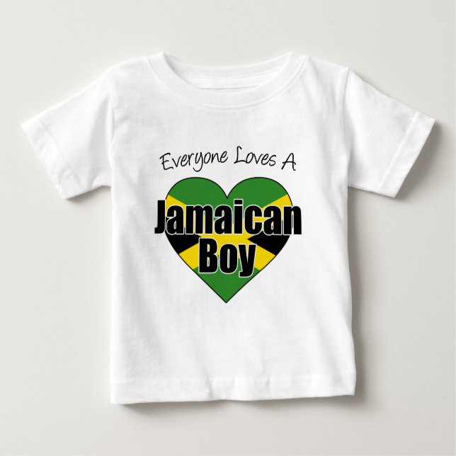 Alla Kärlek A Jamaican Boy Tee (Framsida)