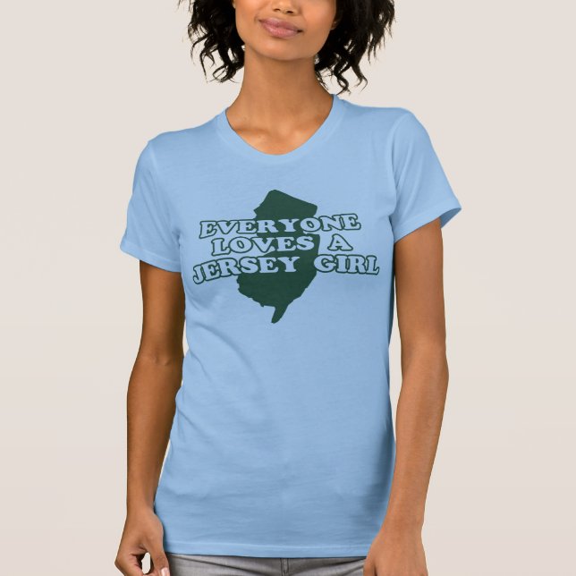 Alla Kärlek a Jersey Girl T-shirt (Framsida)