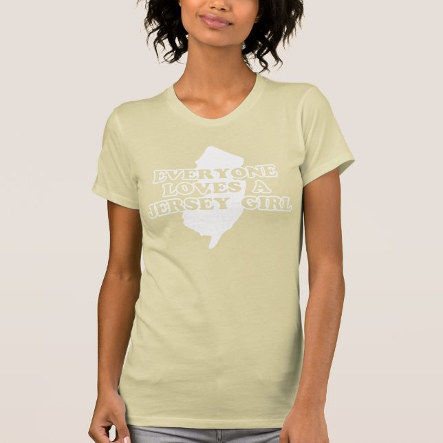 Alla Kärlek a Jersey Girl Tee (Framsida)
