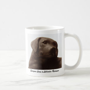 Alla Kärlek a Labrador Retriever Kaffemugg