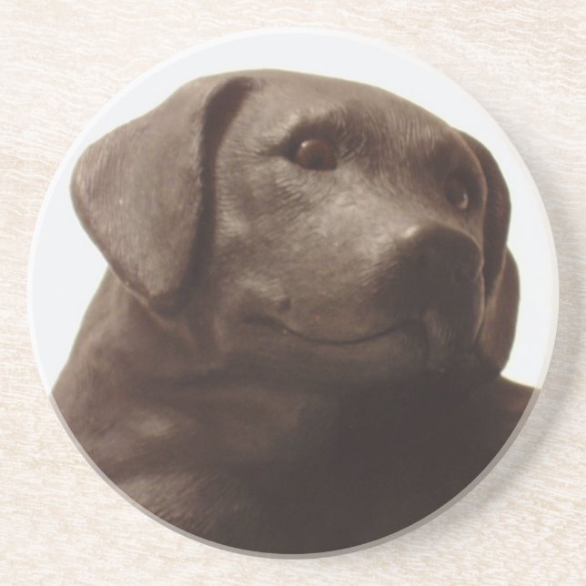 Alla Kärlek a Labrador Retriever Underlägg Sandsten (Framsidan)
