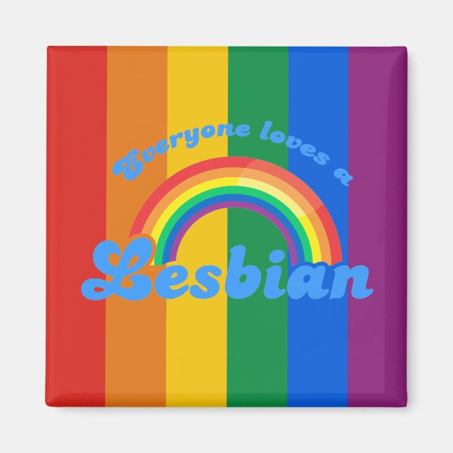 ALLA KÄRLEK A LESBISK MAGNET (Framsidan)