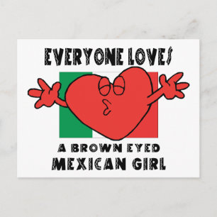 Alla Kärlek A Mexican Girl Vykort