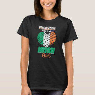 Alla Kärlek A Nice Irish Girl Cute Ireland Wome T Shirt