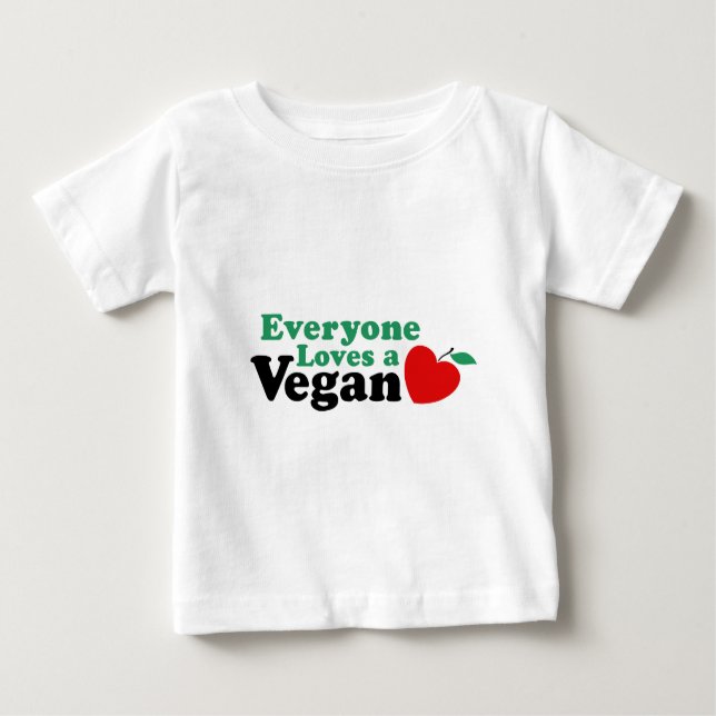 Alla Kärlek a Vegan Tee Shirt (Framsida)