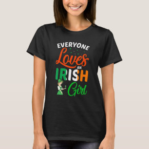 Alla Kärlek An Irish Girl Dam Womens Patrick T Shirt