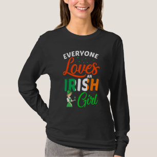 Alla Kärlek An Irish Girl Dam Womens Patrick T Shirt