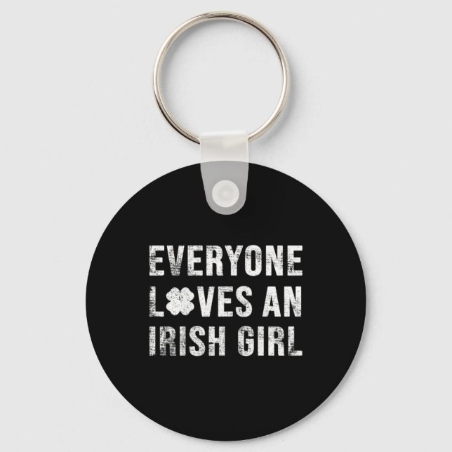 Alla Kärlek An Irish Girl Nyckelring (Framsida)