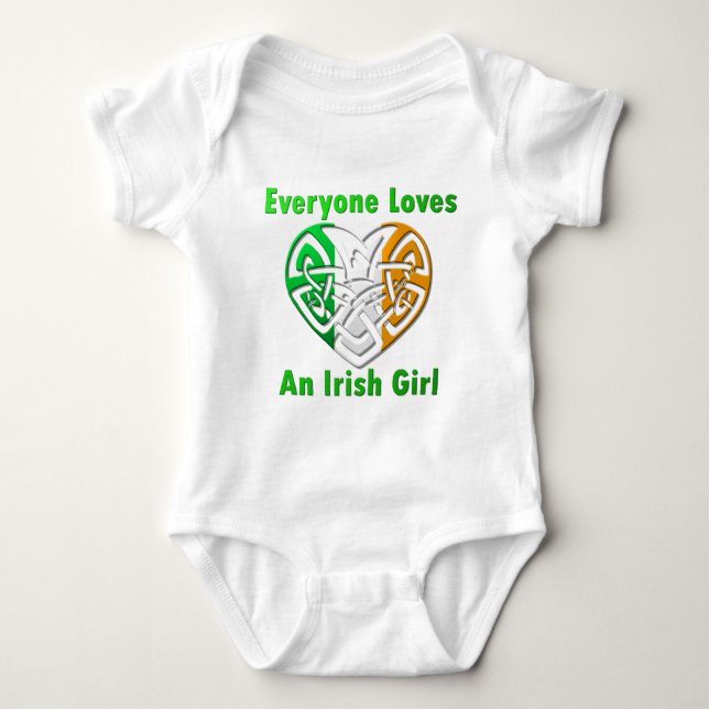 Alla Kärlek An Irish Girl T-shirt (Framsida)