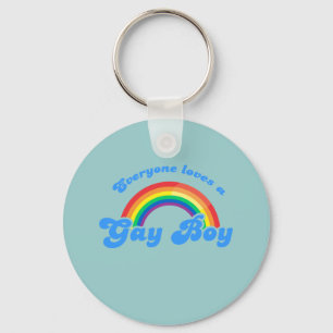 Alla kärlek är en Gay Boy Nyckelring