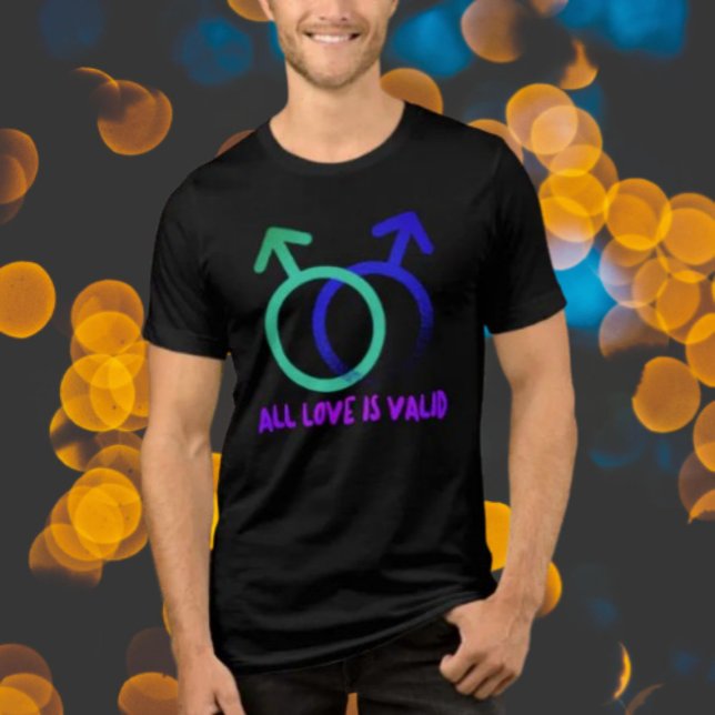 Alla Kärlek är giltiga markeringssymboler T Shirt (Skapare uppladdad)