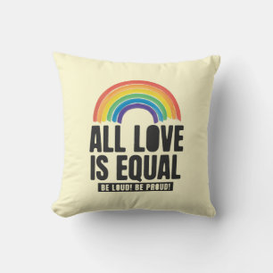 Alla Kärlek är lika med HBT-Pridet för lika Höger Kudde