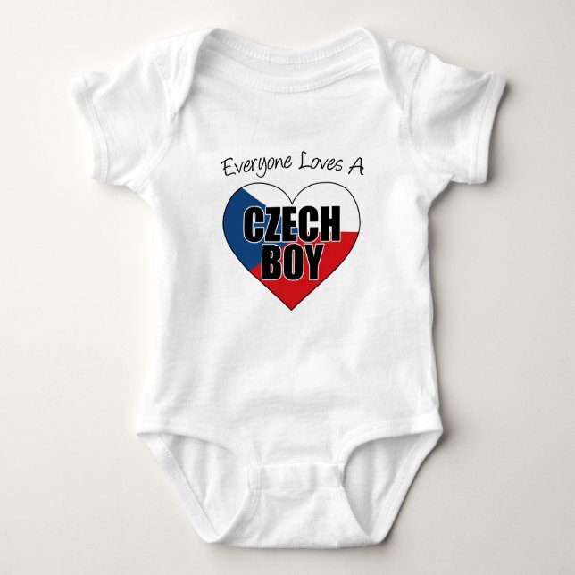 Alla Kärlek Czech Boy T-shirt (Framsida)