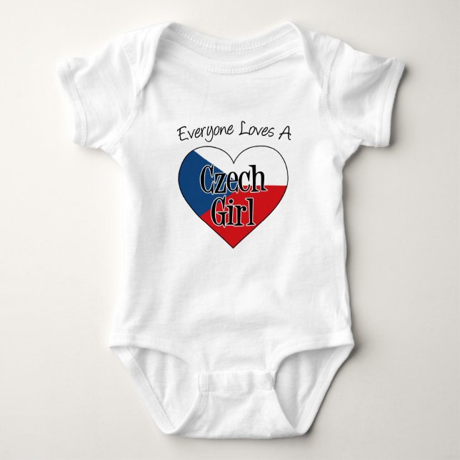 Alla Kärlek Czech Girl T-shirt (Framsida)