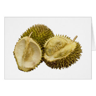 Alla kärlek durian! hälsningskort