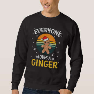 Alla Kärlek en Ginger-Vintage i julklapp Lång Ärmad Tröja