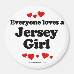 Alla kärlek en Jersey-flicka Magnet