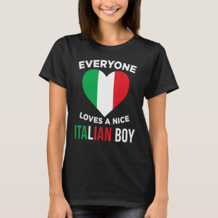 Alla Kärlek en trevlig italiensk pojke T Shirt