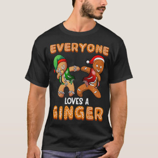 Alla Kärlek ett Ginger Shirt Rödhårig Gingerbröd T Shirt